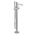 Griferia para bañera free standing monomando con regadera telefono cromo Aling Moen 395+TS50110