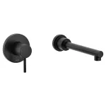 Mezclador para bañera sin desviador negro mate Aling Moen WT391BL+WMV130CIS