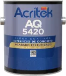 Pintura antideslizante Acritek AQ 5420 para piso acabado texturizado galon Sur 0542000006 (blanco)