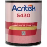 Pintura Acritek AQ 5430 para piso losas y terraza cuarto Sur 0543090114 (natural mate)
