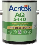 Pintura antideslizante Acritek AQ 5440 para cancha deportiva galon Sur 0544030806 (rojo oxido)