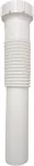 Extensión flexible para desagüe 1-1/4" x 8" plástica Uniflex