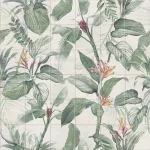 Porcelanato estilo decor mate Mural Spring Leaves 20 x 20 cm sin rectificar Mainzu