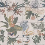 Porcelanato estilo decor mate Mural Samui 20 x 20 cm sin rectificar Mainzu