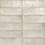 Ceramica estilo cemento brillante Alboran Grey 10 x 30 cm sin rectificar Mainzu