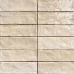 Ceramica estilo cemento brillante Positano Topazio 6.5 x 20 cm sin rectificar Mainzu