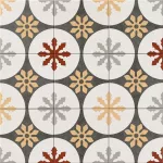Porcelanato estilo decor mate Centro Pragha 20 x 20 cm sin rectificar Mainzu