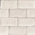 Ceramica estilo cemento brillante Esenzia Blanco 15 x 30 cm sin rectificar Mainzu