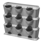 Jardinera vertical plastico 3 jardineras triples 1 base NatureUp! Gardena 13150-20