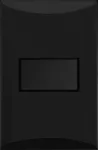 Interruptor sencillo 3 vias 15A 110V negro Plata Eagle 1001-BK