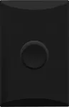 Dimmer 600W 110V negro Plata Eagle 1003-BK