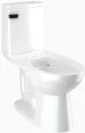 Inodoro dos piezas descarga 4.2 litros 800 gramos blanco Gravity Sloan WETS-4009.4011 / 2104009+2104011