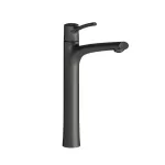 Grifería para lavatorio monomando alto negro mate Suche Franz Viegener Z181.02/S9.0-NG (NO incluye desagüe)