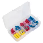 Juego de terminales aisladas para cable de 55 piezas Volteck TERA-K55 / 48142 