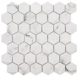Mosaico Hexa Blanca 30.5 x 26.5 cm YX-WL48-111