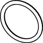 Repuesto o-ring para valvula de llenado F10 de conexion de agua M 30 TECE 9820587