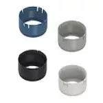 Set adaptador de presion para descarga en tanque empotrado 8.5 cm de profundidad TECE 9820394