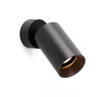 Lampara de pared / techo dirigible GU10 8W 110V (150 x 60 mm) negro Stan Faro Barcelona 43723