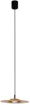Lampara colgante LED 5W 110V 3000K (1400 mm) laton Cosmos Faro Barcelona 64224