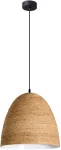 Lampara colgante E27 15W 110V (1200 mm) marron Liana Faro Barcelona 68569