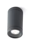 Plafon cilindrico GU10 8W 110V (60 x 150 mm) gris oscuro Olot Faro Barcelona 71374