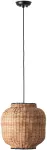 Lampara colgante E27 15W 110V (300 x 290 x 2000 mm) ratan Tupai Faro Barcelona 65134-77