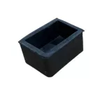 Taco de hule externo 25 x 50 mm (1" x 2")