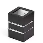 Lampara de pared G9 60W 100-240V (131 x 91 mm) negro mate Flip 2 Aletas Blumenau 18102200-16