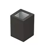 Lampara para exterior de pared G9 60W 100-240V IP43 (131 x 91 mm) negro mate Frankfurt Blumenau 15100200-16