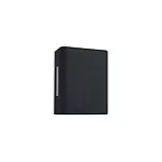 Lampara para exterior de pared 2 luces G9 60W 100-240V IP43 (130 x 100 mm) negro Fussen 2 Aletas Blumenau 15140410-51