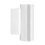 Lampara para exterior de pared 2 luces GU10 60W 100-240V IP54 (90 x 160 mm) blanco mate Rof Blumenau 33100410-11