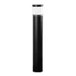 Lampara para exterior mini poste GU10 60W 100-240V IP54 (80 x 520 mm) negro mate Goch Meia Blumenau 29210400-16