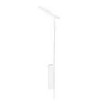 Lampara para exterior mini poste GU10 60W 100-240V IP54 (165 x 650 mm) blanco mate Herten Blumenau 34200400-11
