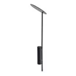 Lampara para exterior mini poste GU10 60W 100-240V IP54 (165 x 650 mm) negro mate Herten Blumenau 34200400-16
