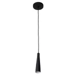Lampara colgante G9 60W 100-240V (200 x 1000 mm) negro Tube Blumenau 884610-08