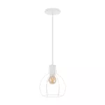 Lampara colgante E27 60W 100-240V (180 x 230 mm) blanco mate Aspen Blumenau 801800-11