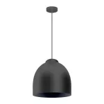 Lampara colgante E27 60W 100-240V (355 x 1330 mm) plomo Blum Blumenau 813500-03