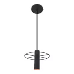 Lampara colgante G9 60W 100-240V (180 x 130 mm) negro Trevo Blumenau 808000-08