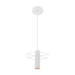 Lampara colgante G9 60W 100-240V (180 x 130 mm) blanco mate Trevo Blumenau 808000-11