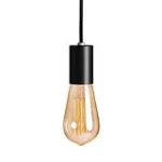 Lampara colgante E27 60W 100-240V preto Vintage Blumenau 887662-01