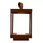Lampara tipo farol E27 60W 100-240V (200 x 300 mm) corten Lohr Blumenau 47200330EXA-26