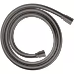 Manguera para ducha 160 cm cromo negro cepillado Isiflex Hansgrohe 28276340