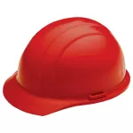 Casco de seguridad rojo con ajuste de tamaño Mega Ratchet Independence ERB WEL16974RE (ANSI-ISEA Z89.1:2014)