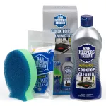 Kit para limpiar vitroceramica (esponja con soporte y espatula) Bar Keepers Friend