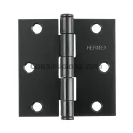 Bisagra cuadrada 3" cabeza plana negra Hermex BC-306P / 46918 