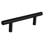 Tiradera estilo cilindro 96 mm negra Hermex JAL-0361 / 49731 