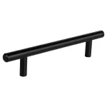 Tiradera estilo cilindro 128 mm negra Hermex JAL-0362 / 49732 