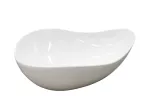 Lavatorio de sobreponer rectangular redondeado 500 x 400 mm blanco Prime 5662