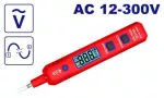 Probador de voltaje AC 12-300V con pantalla LCD tipo lapiz Emtop ETPL30021
