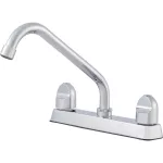 Griferia para fregadero de 8” cuello ganso bajo cromo Pfister 035-PF0C